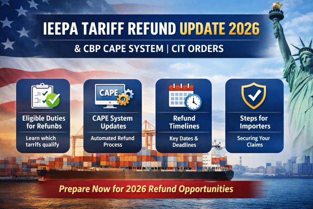 IEEPA Tariff Refund Update 2026 - Chan Vitanza LLP